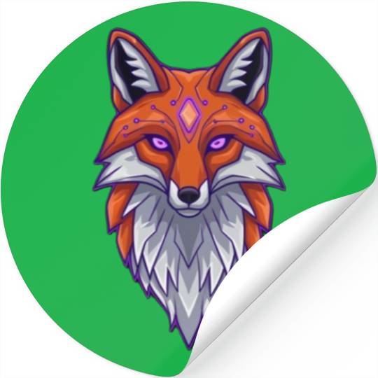 Alpha Fox Stickers