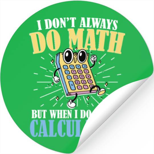 Mathematician Math Teacher Mathematics Stickers