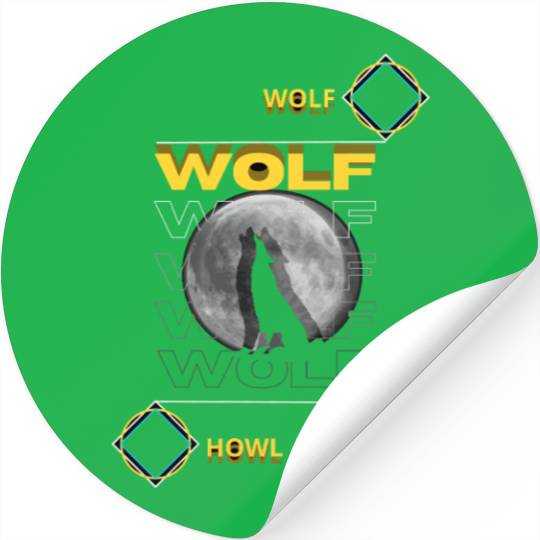 WOLF Stickers