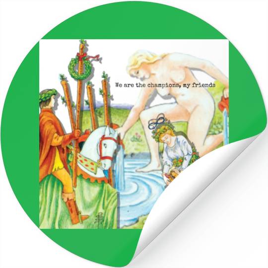 True Crime Tarot Everyday Items Stickers