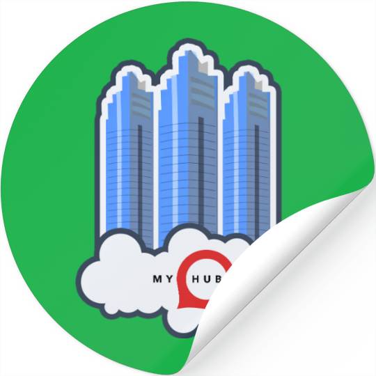 MyHub "Business Intranet" Office Stickers
