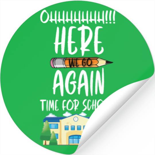 Back to school again! Stickers