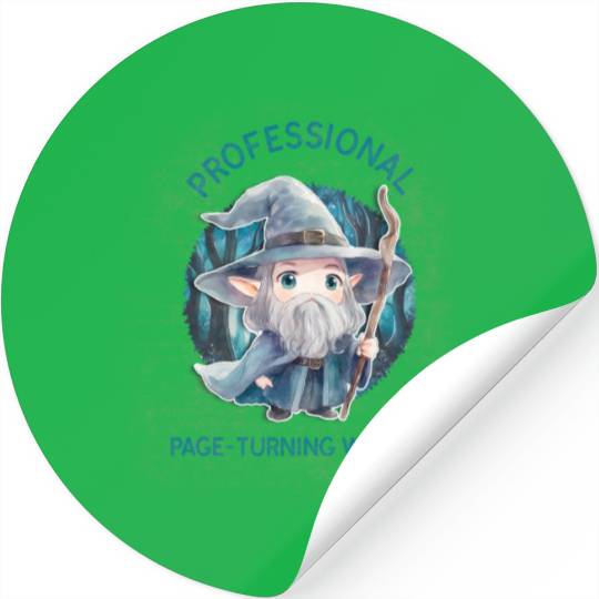 Professional Page-Turner Fantasy Reading Stickers