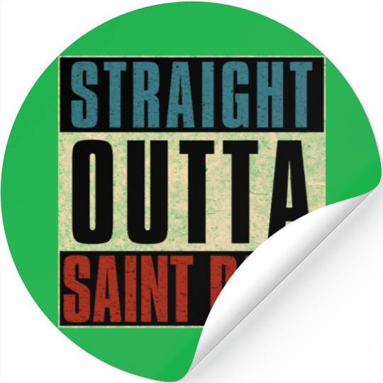 Straight Outta Saint Paul Minnesota MN Stickers