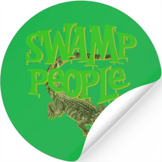 Swamp People Alligators Stickers