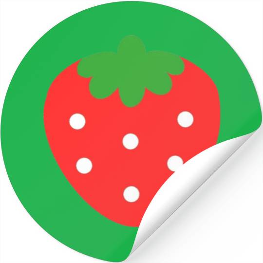 Cute Strawberry Stickers