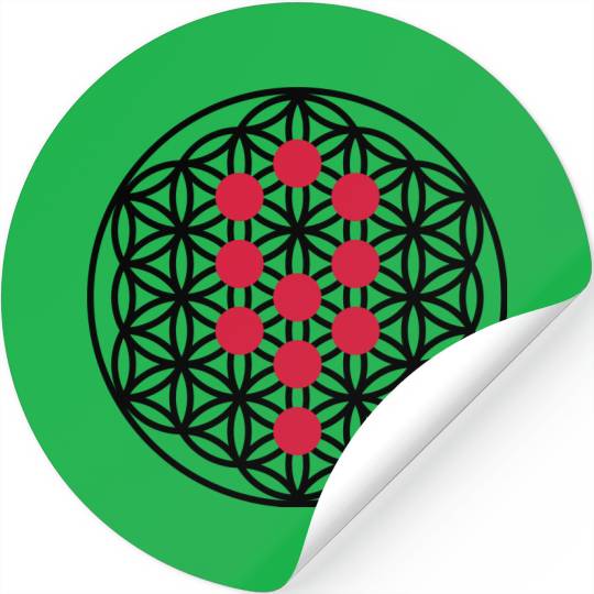 FLOWER OF LIFE - Tree Of Life Stickers
