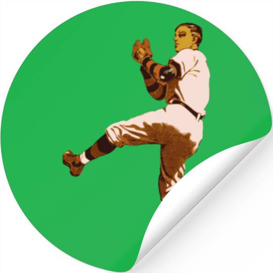 Baseball Pitcher Stickers