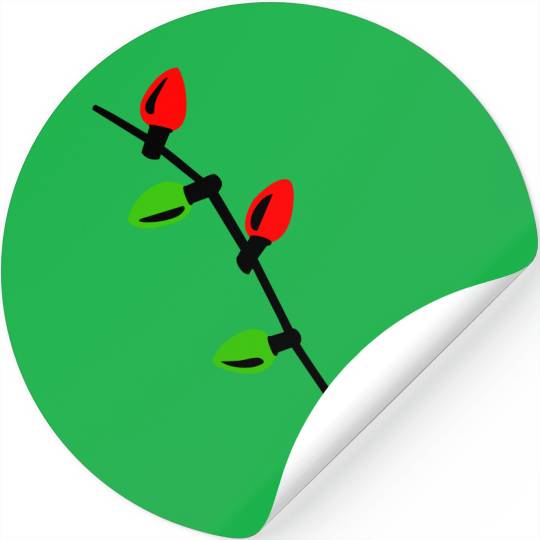 Christmas Lights Stickers