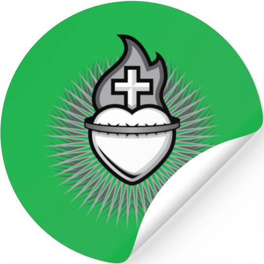 Sacred Heart Stickers