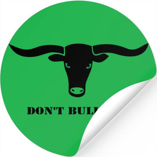 bull skull ox horn horns bully cow farmer cowboy Stickers