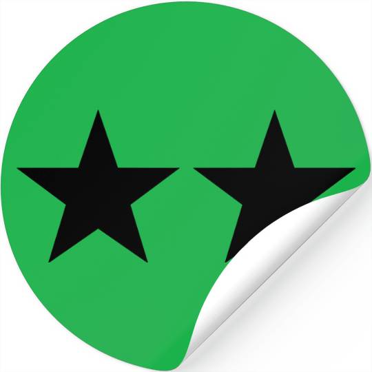 2 Stars Stickers