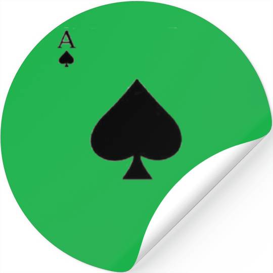 Ace of spades Stickers