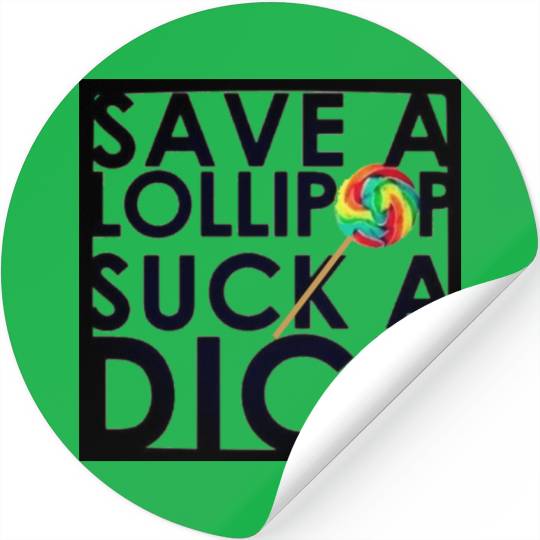 Save A Lollipop Stickers