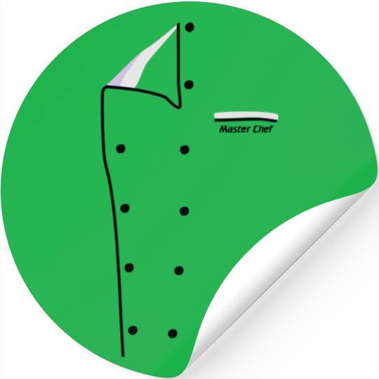 Chef jacket Stickers