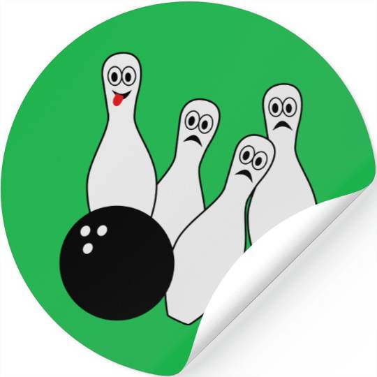 Bowling Stickers