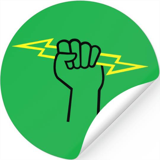 Zeus VECTOR TWO COLOR Stickers