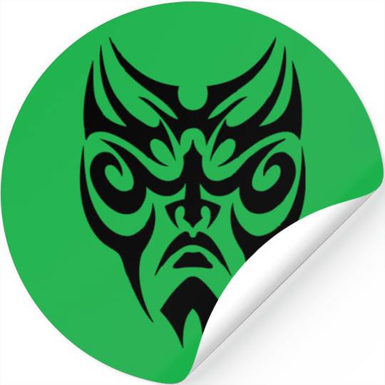 Tribal Face Stickers
