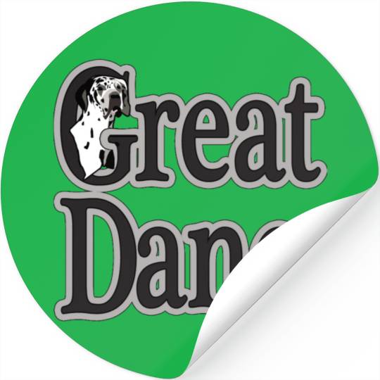 Great Dane Stickers