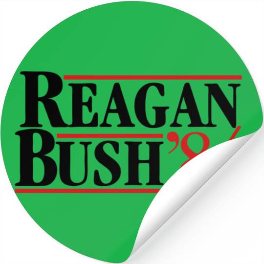 Reagan Bush '84 Stickers