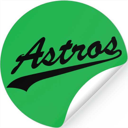 Astros Stickers