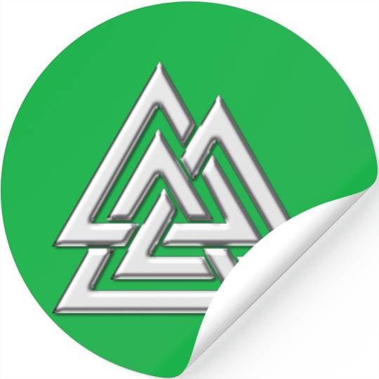 Valknut, Wotan's Knot, Walknot, Odin, Valhalla Stickers
