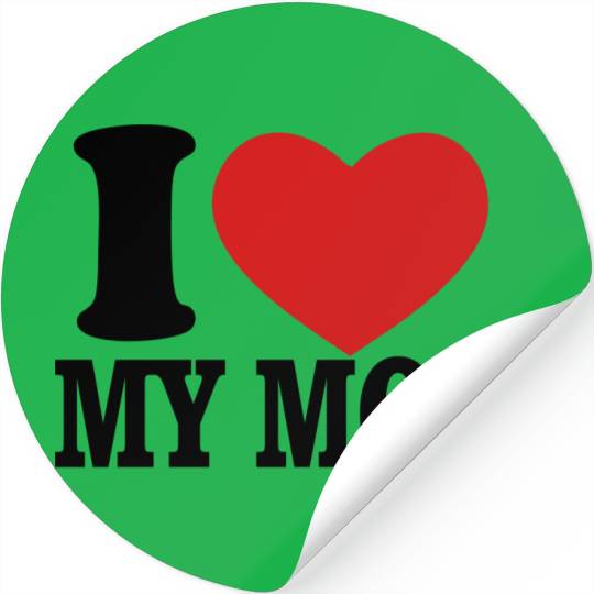 love Mom Stickers