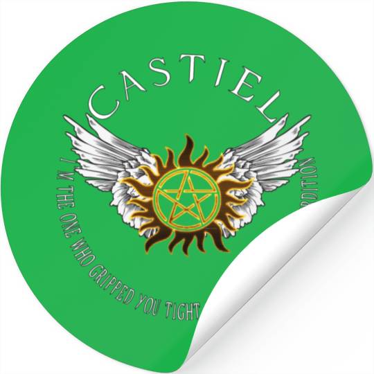 Castiel Protection Symbol Stickers