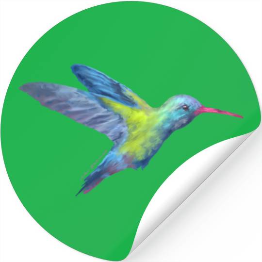 AD hummingbird Stickers