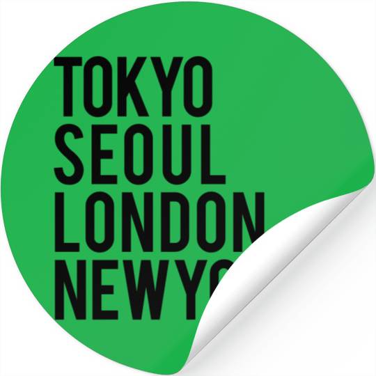 Girls' Generation - Mr. Taxi (Black Font) Stickers