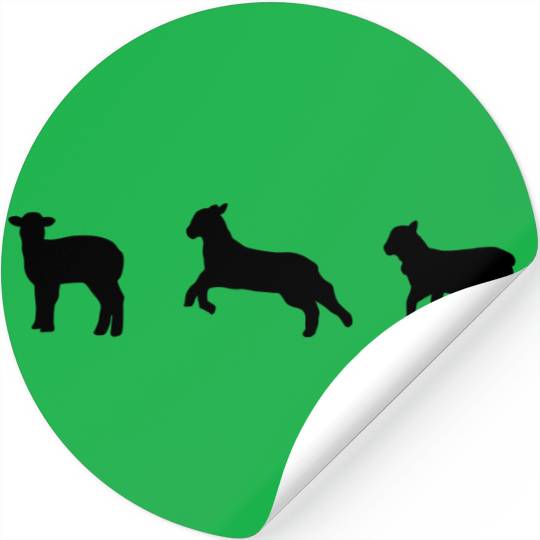 sheep, lamb Stickers