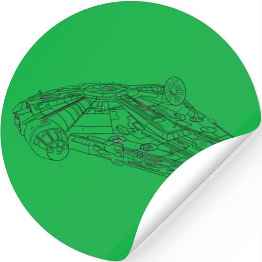 Millennium Falcon Stickers