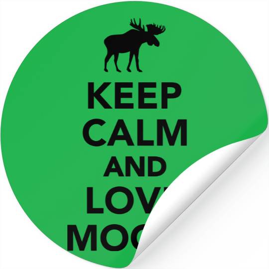 Moose Stickers