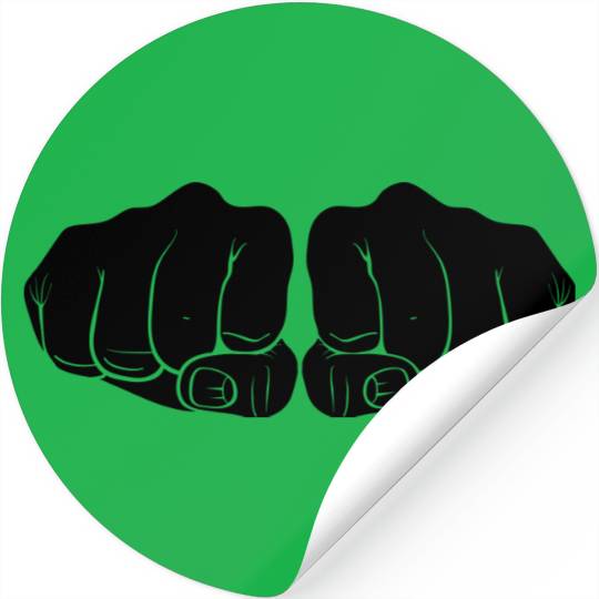 fist black power Stickers