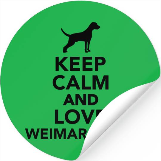 Weimaraner Stickers