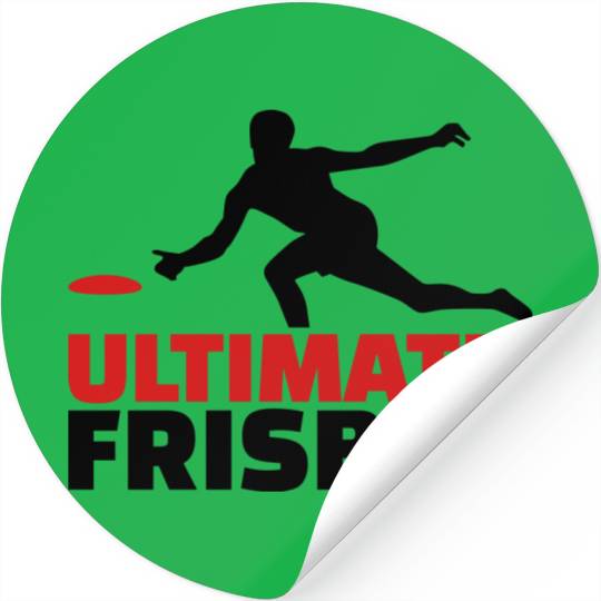 Ultimate Frisbee Stickers
