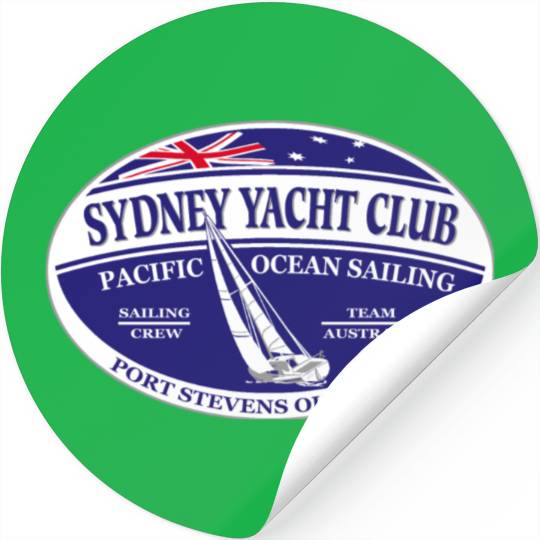 Pacific ocean sailing - Sydney Yacht Club Stickers