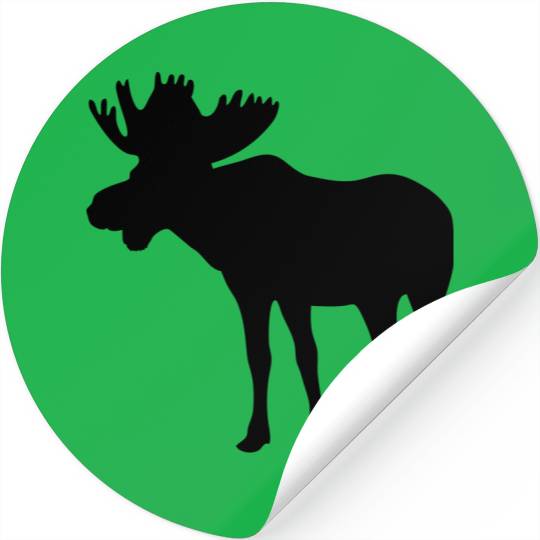 Moose Stickers
