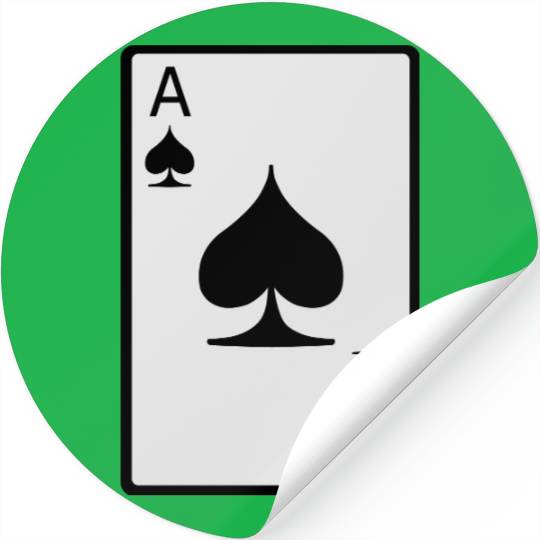 Ace of Spades Stickers
