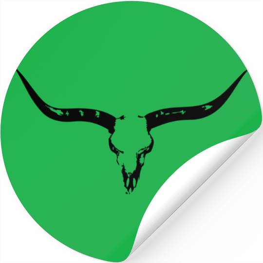 Buffalo Skull Stickers