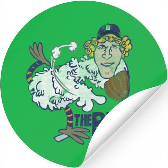 Detroit Baseball Bird Stickers