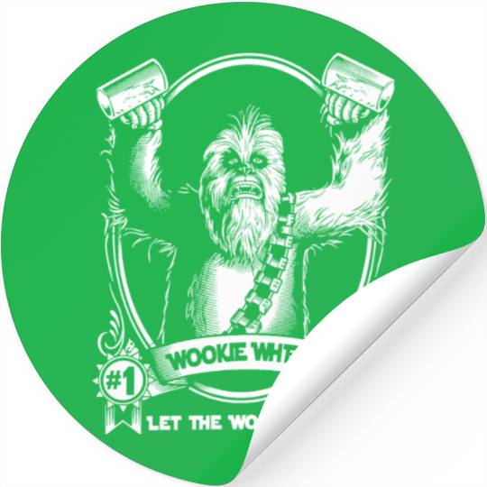 Chewbacca Wookiee - Let the wookie win Stickers