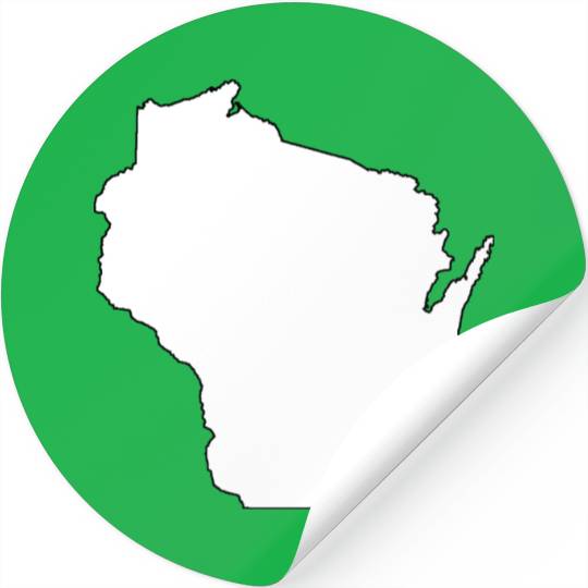 Coloring Book Wisconsin Stickers