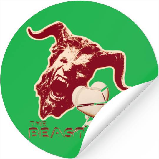 The Beast Magical Disney Men Stickers