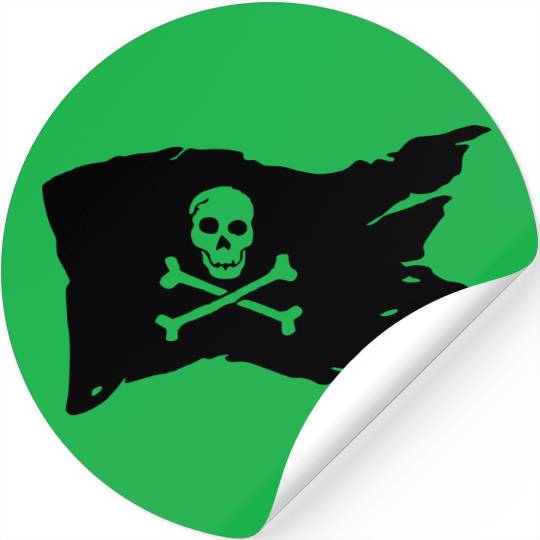 Pirate Flag Stickers