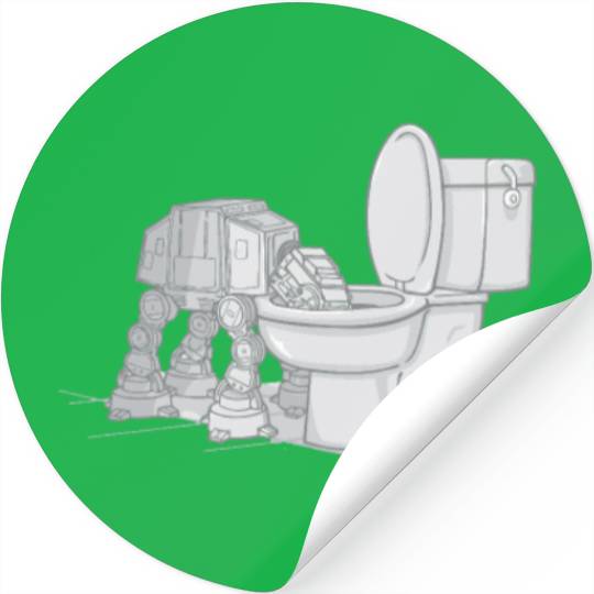 Funny Star Wars comic Stickers