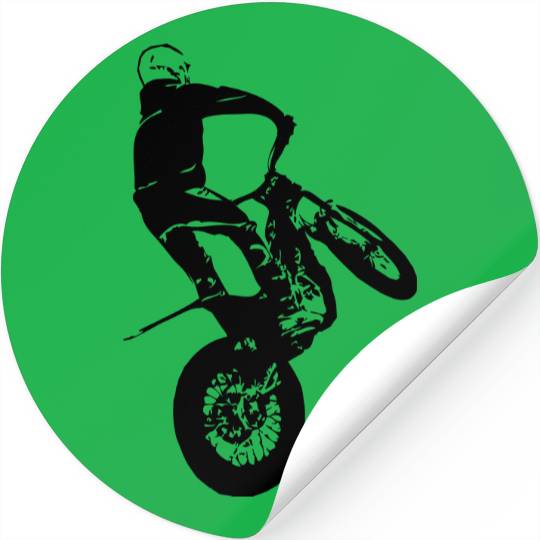 Motorcycle Trial Stickers
