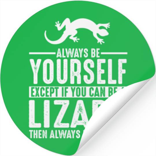 Lizard Gift Lover Stickers