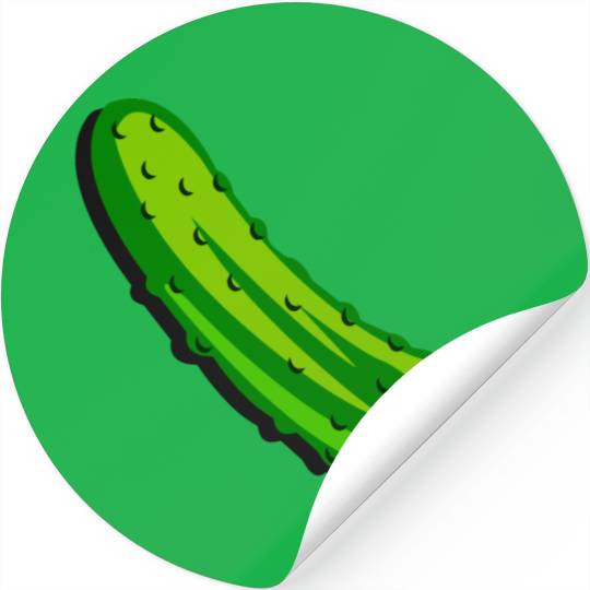 It's a giant pickle Stickers