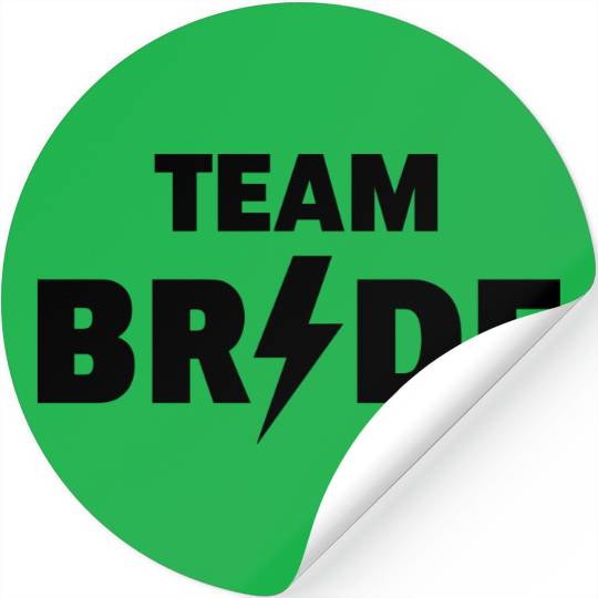 Team Bride Rocks (Hen Night / Bachelorette Party) Stickers